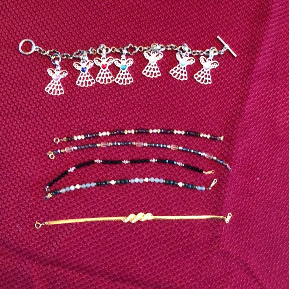 Various bracelets